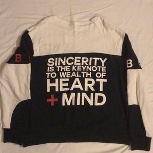 Slightly worn Billionaire Boys club sweater